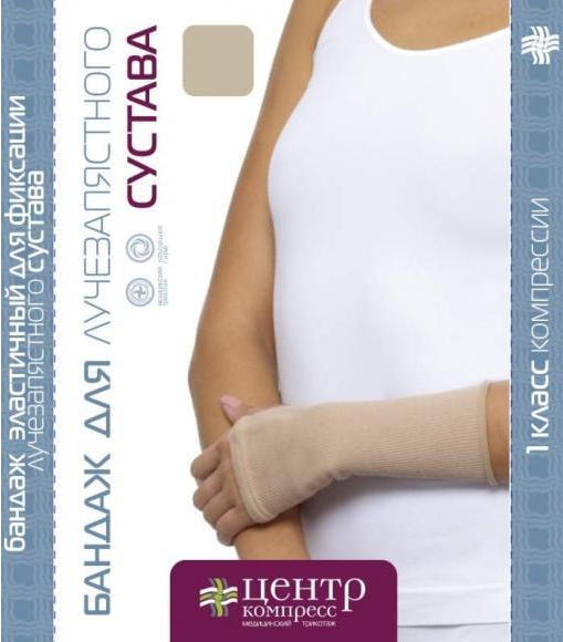 Бандаж для лучезапястного сустава БЗС "ЦК"