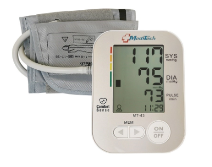 Тонометр MediTech МТ-43 (манжета 22-36 см) с адаптером