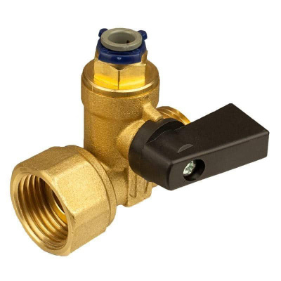 Узел подключения к водопроводу 1/2"х1/2"х1/4"(арт И1514)