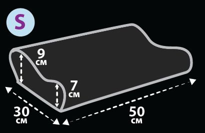 Подушка ортопедическая Evolution FORMAL mid - средняя жесткость ТОП-940 (S)