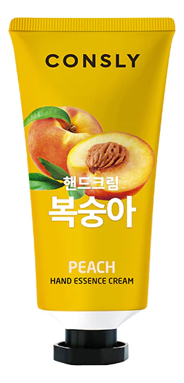 Крем-сыворотка для рук с экстрактом персика Consly Peach hand essence cream, 100мл