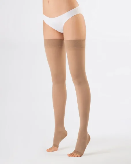 Чулки компрессионные 1 класс, открытый носок, укороченные Ofa Bamberg Classic CO211-MD