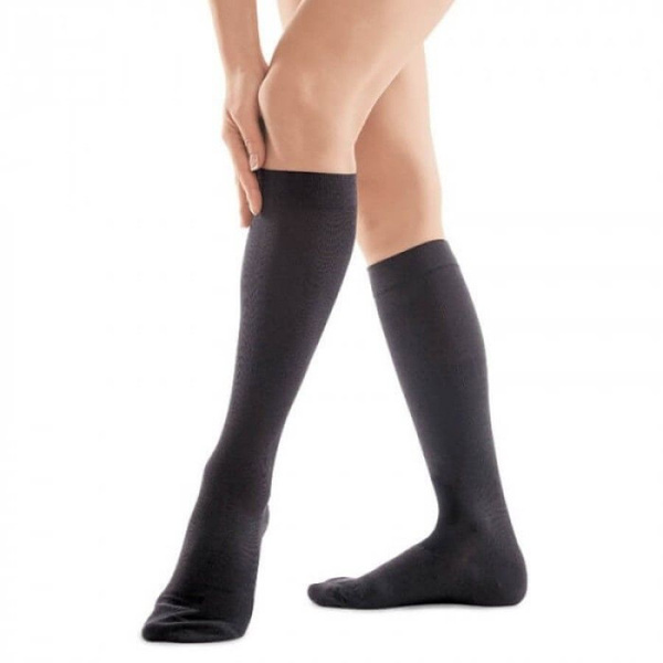 Чулки компрессионные до колена 1 класс с закрытым мыском