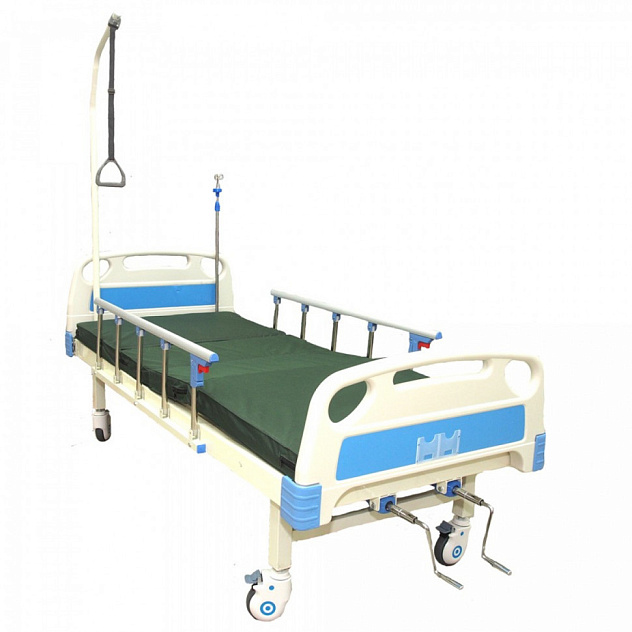 Кровать медицинская ERGOFORSE М2 (двухкривошипная) с матрасом арт.Е-1027