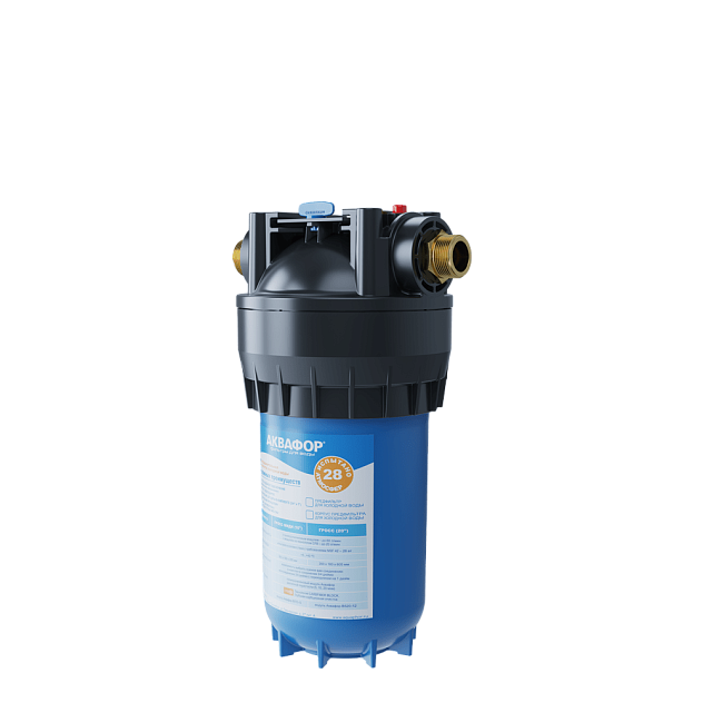 Корпус предфильтра АКВАФОР Гросс Миди (10") соединение (переходник) 1"