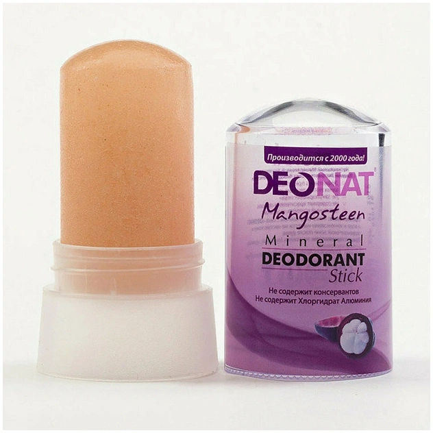 Дезодорант-кристалл "ДеоНат" с соком мангостина 60 гр