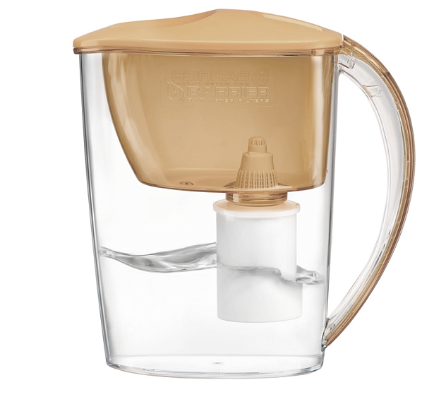 Водоочиститель Барьер кувшин ТРЕНД (карамель-капучино) 2,5л