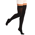 Чулки компрессионные с закрытым носком, класс компрессии 1, ТК.931 (Размер: №3+ Цвет: Черный)