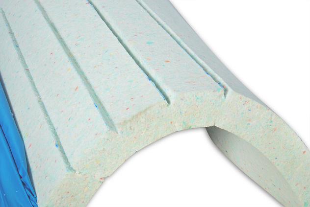 Матрас медицинский беспружинный с водонепроницаемым чехлом НПВВ 7741 арт.7 (ПВВ-80)