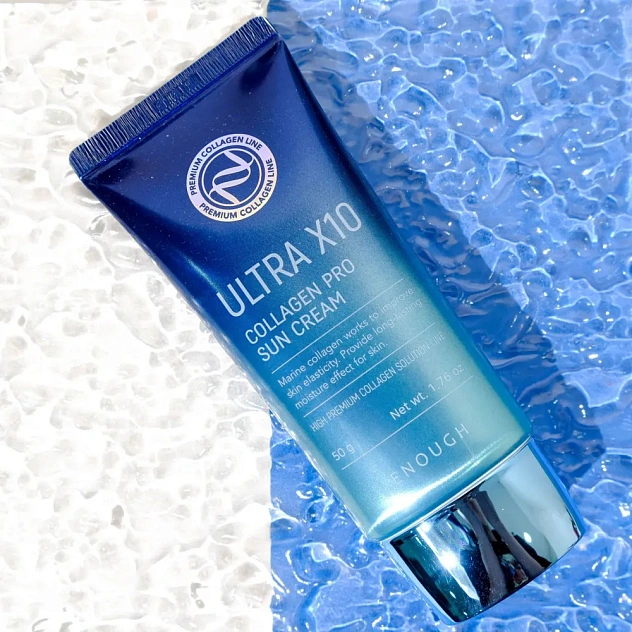 Крем для лица солнцезащитный с морским коллагеном Enough Ultra X10 Collagen Pro Sin Cream 50 гр