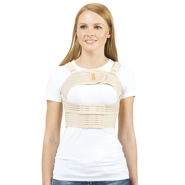 Бандаж послеоперационный на грудную клетку женский Orto БГК-422