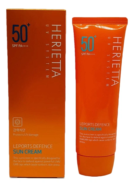 Солнцезащитный крем Kwailnara Herietta Leports Defence Sun Cream SPF 50+ PA+++ 70 гр