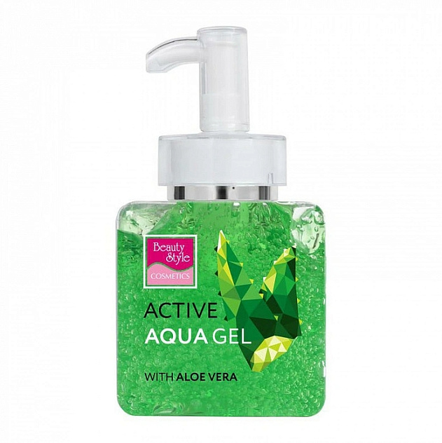 Гель активный "Аква-гель Алоэ-вера" 250/300 мл Beauty Style