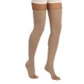Чулки компрессионные с открытым носком, ТК.230, класс компрессии 2 (Размер: №1 Цвет: Бежевый)