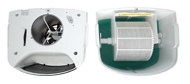 Воздухоочиститель увлажнитель FANLINE AQUA VE-200 с УФ лампой 3 вт