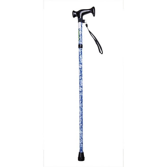 TN-132 Трость NOVA (складная, с ремешком, с рисунком)