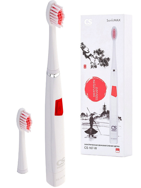 Электрическая зубная щетка CS Medica SonicMax CS-167 W